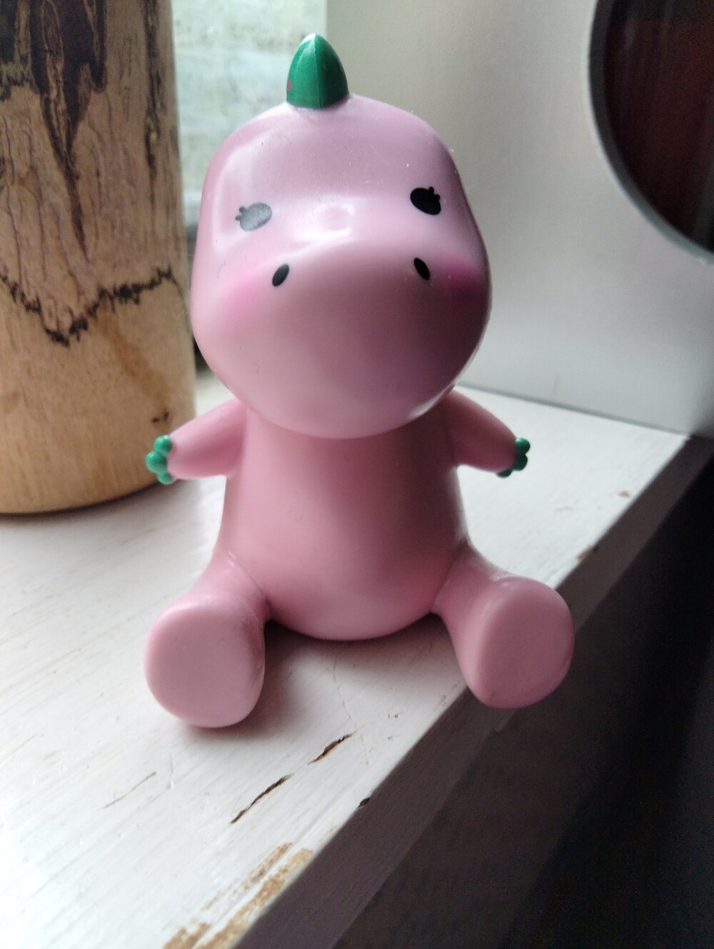 Pink Dinosaur Decoration Figure
